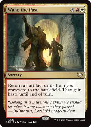 Wake the Past  (EOC-128) - [Commander: Edge of Eternities] - Trinity Hobby
