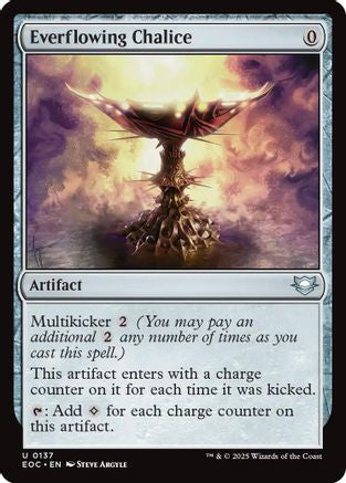 Everflowing Chalice  (EOC-137) - [Commander: Edge of Eternities] - Trinity Hobby