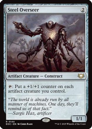 Steel Overseer  (EOC-144) - [Commander: Edge of Eternities] - Trinity Hobby