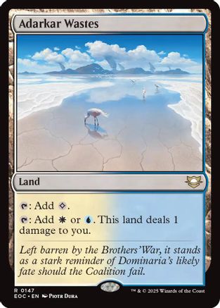 Adarkar Wastes  (EOC-147) - [Commander: Edge of Eternities] - Trinity Hobby