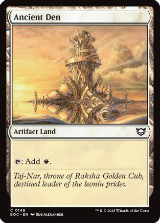 Ancient Den  (EOC-148) - [Commander: Edge of Eternities] - Trinity Hobby