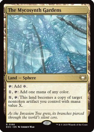 The Mycosynth Gardens  (EOC-168) - [Commander: Edge of Eternities] - Trinity Hobby