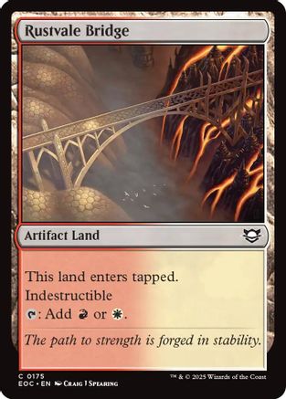 Rustvale Bridge  (EOC-175) - [Commander: Edge of Eternities] - Trinity Hobby