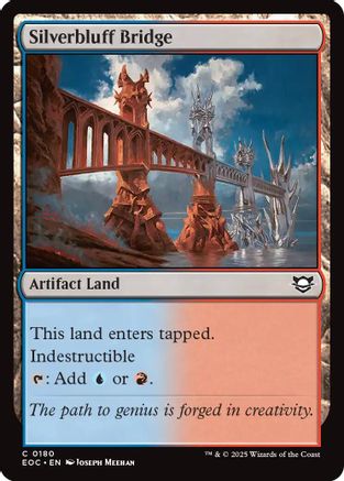 Silverbluff Bridge  (EOC-180) - [Commander: Edge of Eternities] - Trinity Hobby
