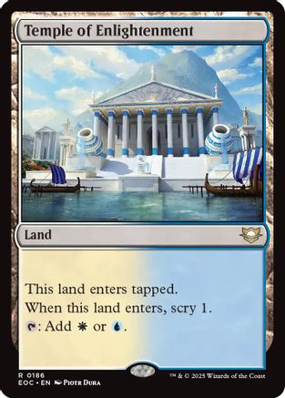 Temple of Enlightenment  (EOC-186) - [Commander: Edge of Eternities] - Trinity Hobby