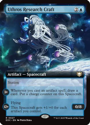 Uthros Research Craft (Extended Art)  (EOC-027) - [Commander: Edge of Eternities] - Trinity Hobby