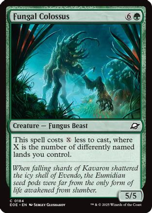 Fungal Colossus  [Foil]  (EOE-184) - [Edge of Eternities] - Trinity Hobby