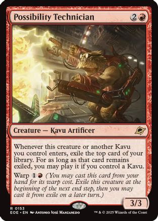 Possibility Technician  [Foil]  (EOE-153) - [Edge of Eternities] - Trinity Hobby