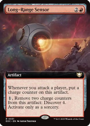 Long-Range Sensor (Extended Art)  (EOC-031) - [Commander: Edge of Eternities] - Trinity Hobby