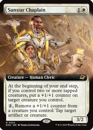 Sunstar Chaplain (Extended Art)  (EOE-324) - [Edge of Eternities] - Trinity Hobby