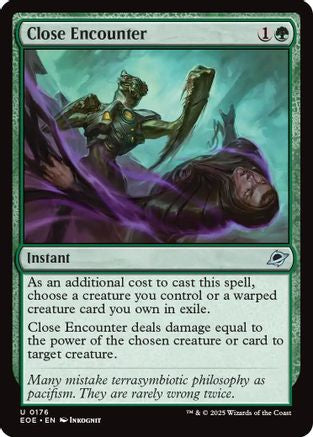 Close Encounter  [Foil]  (EOE-176) - [Edge of Eternities] - Trinity Hobby