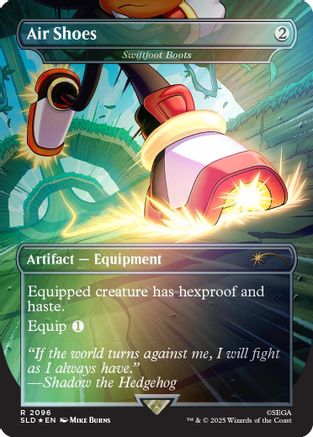 Air Shoes - Swiftfoot Boots (Rainbow Foil)  [Foil]  (SLD-2096) - [Secret Lair Drop Series] - Trinity Hobby