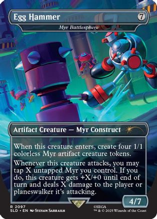 Egg Hammer - Myr Battlesphere  (SLD-2097) - [Secret Lair Drop Series] - Trinity Hobby