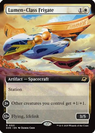 Lumen-Class Frigate (Extended Art)  (EOE-321) - [Edge of Eternities] - Trinity Hobby