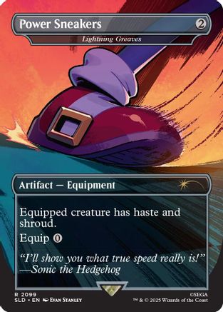 Power Sneakers - Lightning Greaves  (SLD-2099) - [Secret Lair Drop Series] - Trinity Hobby