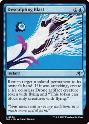 Desculpting Blast  [Foil]  (EOE-054) - [Edge of Eternities] - Trinity Hobby