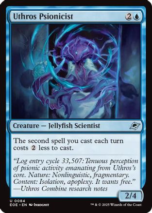Uthros Psionicist  [Foil]  (EOE-084) - [Edge of Eternities] - Trinity Hobby