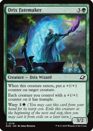 Drix Fatemaker  [Foil]  (EOE-178) - [Edge of Eternities] - Trinity Hobby