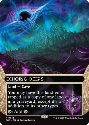Echoing Deeps (0013) (Borderless)  (EOS-013) - [Edge of Eternities: Stellar Sights] - Trinity Hobby