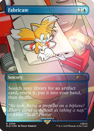 Fabricate (2090) (Rainbow Foil)  [Foil]  (SLD-2090) - [Secret Lair Drop Series] - Trinity Hobby