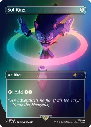 Sol Ring (2093) (Rainbow Foil)  [Foil]  (SLD-2093) - [Secret Lair Drop Series] - Trinity Hobby