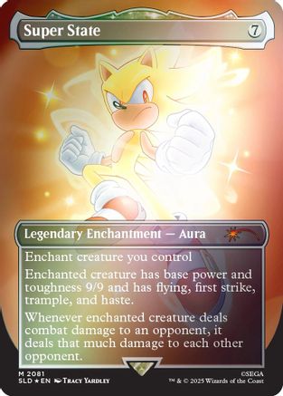 Super State (Rainbow Foil)  [Foil]  (SLD-2081) - [Secret Lair Drop Series] - Trinity Hobby