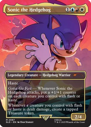Sonic the Hedgehog  (SLD-2087) - [Secret Lair Drop Series] - Trinity Hobby