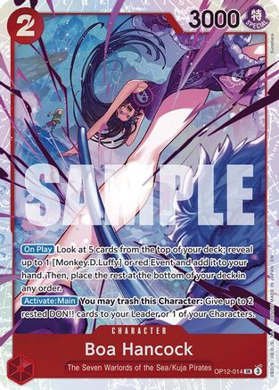 Boa Hancock (OP12-014) - [Legacy of the Master] Foil - Trinity Hobby