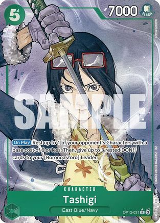 Tashigi (Alternate Art) (OP12-031) - [Legacy of the Master] Foil - Trinity Hobby