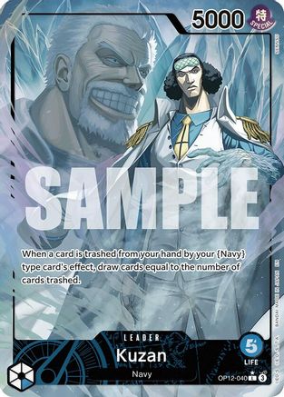 Kuzan (040) (Alternate Art) (OP12-040) - [Legacy of the Master] Foil - Trinity Hobby