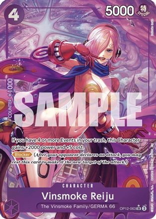 Vinsmoke Reiju (Alternate Art) (OP12-063) - [Legacy of the Master] Foil - Trinity Hobby