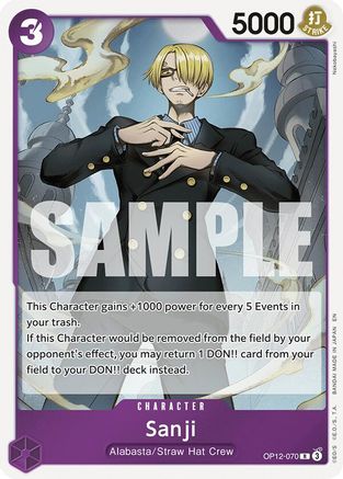 Sanji (070) (OP12-070) - [Legacy of the Master] Foil