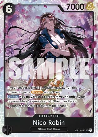Nico Robin (OP12-087) - [Legacy of the Master] Foil - Trinity Hobby