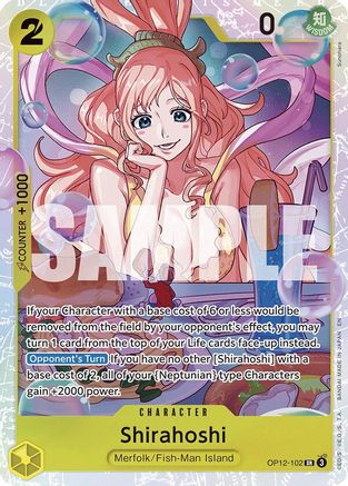 Shirahoshi (OP12-102) - [Legacy of the Master] Foil - Trinity Hobby