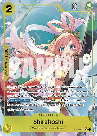 Shirahoshi (Alternate Art) (OP12-102) - [Legacy of the Master] Foil - Trinity Hobby