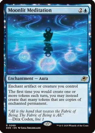 Moonlit Meditation  (EOE-069) - [Edge of Eternities] - Trinity Hobby