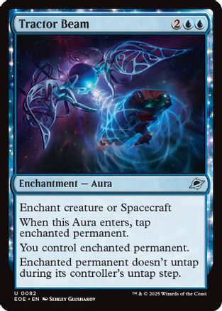 Tractor Beam  [Foil]  (EOE-082) - [Edge of Eternities] - Trinity Hobby