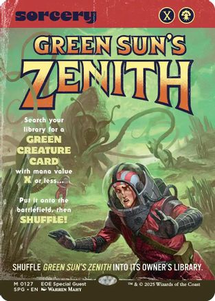Green Sun's Zenith (Showcase)  (SPG-127) - [Special Guests] - Trinity Hobby