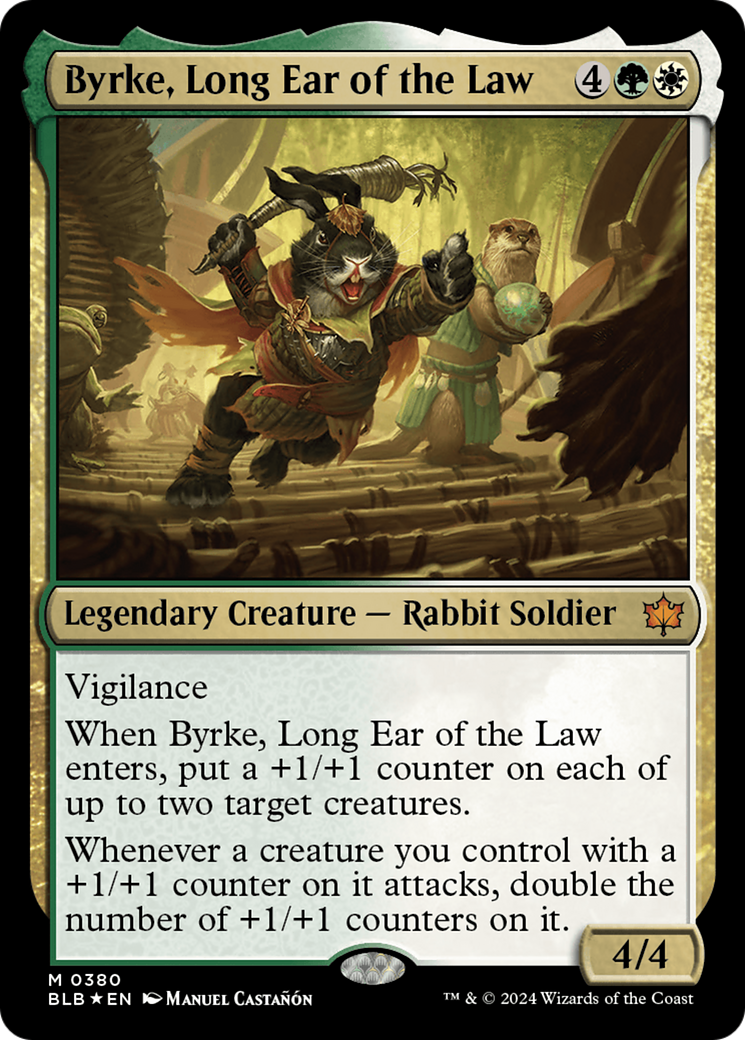 Byrke, Long Ear of the Law [Bloomburrow] - Trinity Hobby