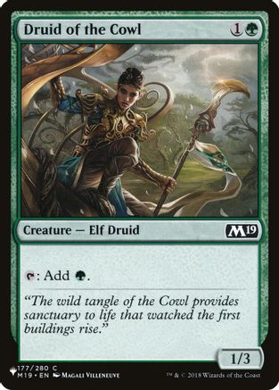 Druid of the Cowl  (LIST-177) - [The List Reprints] - Trinity Hobby