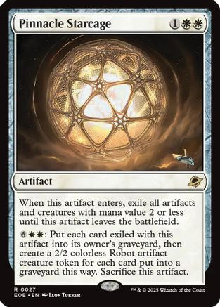 Pinnacle Starcage  [Foil]  (EOE-027) - [Edge of Eternities] - Trinity Hobby
