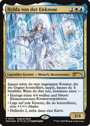 Hylda of the Icy Crown (German)  [Foil]  (UMP-001) - [Unique and Miscellaneous Promos] - Trinity Hobby