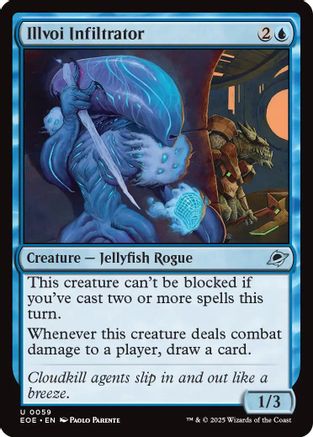 Illvoi Infiltrator  [Foil]  (EOE-059) - [Edge of Eternities] - Trinity Hobby
