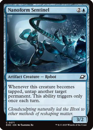 Nanoform Sentinel  [Foil]  (EOE-071) - [Edge of Eternities] - Trinity Hobby