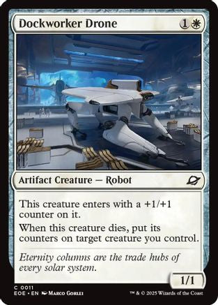 Dockworker Drone  [Foil]  (EOE-011) - [Edge of Eternities] - Trinity Hobby