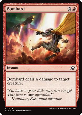 Bombard  (EOE-129) - [Edge of Eternities] - Trinity Hobby