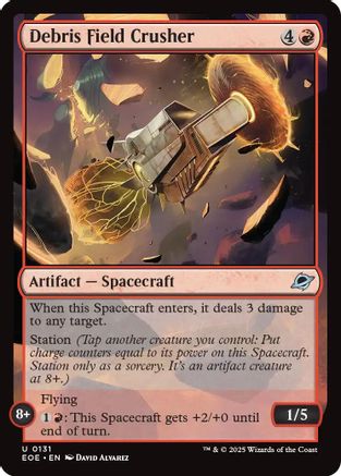 Debris Field Crusher  [Foil]  (EOE-131) - [Edge of Eternities] - Trinity Hobby