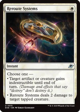 Reroute Systems  [Foil]  (EOE-031) - [Edge of Eternities] - Trinity Hobby