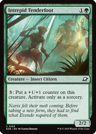 Intrepid Tenderfoot  [Foil]  (EOE-193) - [Edge of Eternities] - Trinity Hobby