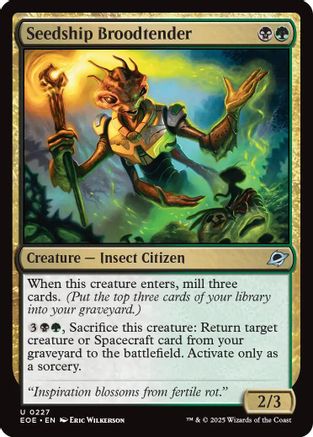 Seedship Broodtender  [Foil]  (EOE-227) - [Edge of Eternities] - Trinity Hobby